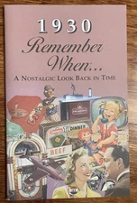 1930 Remember When...A Nostalgic Look Back in Time Kardlet