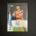 2019-20 Topps Chrome UCL Soccer Blue Wave Pierluigi Gollini AUTO /75