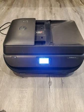 TESTED HP OfficeJet 5255 Inkjet Wireless Printer All-In-One Fax Scan Copy NO INK