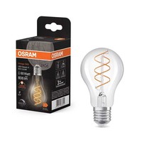Osram Led Spiral Filament A60 Birne 8W = 60W E27 Extra Warmweiß 2200K Dimmbar