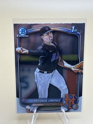 2025 Bowman Draft - Chrome Antonio Jimenez #BDC-56 (RC)