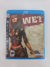 WET Sony PlayStation 3 PS3 2009 Bethesda Complete CIB Manual Very Clean Untested