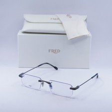 Fred FG50012U 006 Gunmetal 56mm Eyeglasses New Authentic