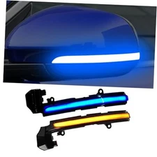 LED Dynamic Turn Signal Light ，Side Mirror Sequential Lamp Indicator Blinker 