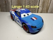 DISNEY PIXAR CARS; DISNEY STORE EXCLUSIVE GRC France LIGHTNING MCQUEEN 1:43