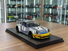 Porsche 964 RWB 7 Martini Ignition Model Silver/Yellow Limited Edn 1/18 Resin 