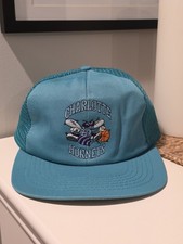    Vintage 1990s CHARLOTTE HORNETS snapback Hat  UNWORN 