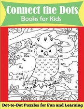 Connect the Dots Books for Kids: Ages 4-8, Dot-to-Dot Puzzles for Fun and - GOOD