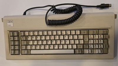 1981 Vintage IBM XT Personal Computer Keyboard. Tested. 