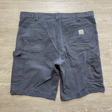 Carhartt Rugged Flex Relaxed Fit Canvas Utility Work Short Men s 40 11 Inseam