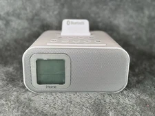 iHome IBT22BX Bluetooth Dual Alarm Clock White