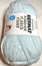 BERNAT FOREVER FLEECE FINER YARN.1 Ball LIGHT SKY . I Combine Ship, See Details