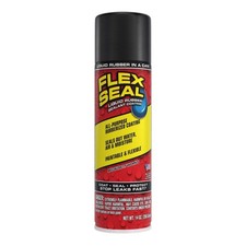 FLEX SEAL Family of Products Black Rubber Spray Sealant 14 oz Pack of 6 