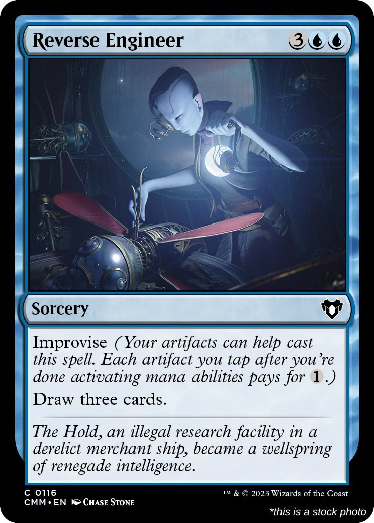 Reverse Engineer (CMM 116), Normal, Commander Masters, MTG