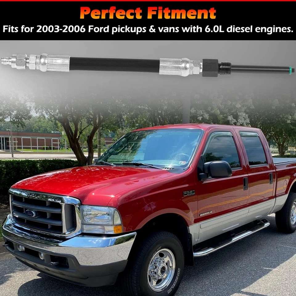 Compression Tester Adapter Hose 6660 with O-Ring For 2003-2006 6.0L Diesel - Bild 3 von 4
