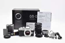 OLYMPUS OM-D E-M10 Mark III Black 14-42mm 40-150mm Lens  Near Mint  2921401A