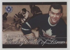 2002 Topps Maple Leafs Platinum Collection Hockey Hall of Fame Harry Watson HOF