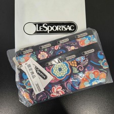 LeSportsac Hawaii Limited Edition Cosmetic Clutch Pouch Cutter Leader Collab