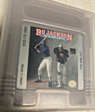 Bo Jackson: Two Games In One Football Baseball (Original Nintendo Game Boy 1991)