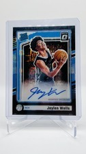 2024-25 Donruss Optic- Jaylen Wells Rated Rookie Black Pandora Auto /25 (RC SSP)