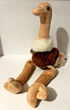TY Beanie Baby/Babies Stretch the Ostrich - Excellent Condition With Tag