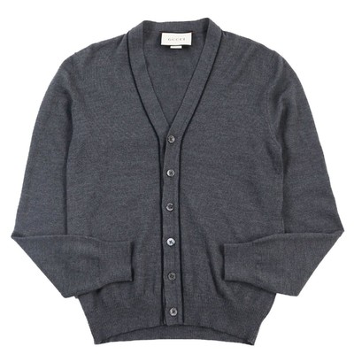 GUCCI WOOL KNIT JACKET MADE IN ITALY