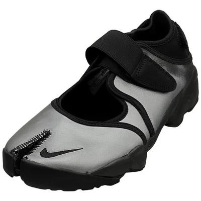 Nike AIR RIFT Sandales de Marche Femme Argent Noir - 43 EU - Photo 1/4