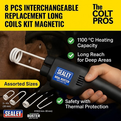#ad #ad The Bolt Pros 8PCS Induction Heater Coil Kit Universal Automotive Industrial Use $149.50