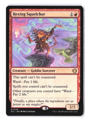 Hexing Squelcher 145 NM Normal Lorwyn Eclipsed MTG
