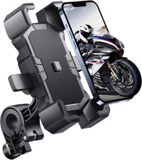 Bike Phone Holder Handlebar,Motorcycle Phone Mount,Atv Cell Phone Clamp,Scooter