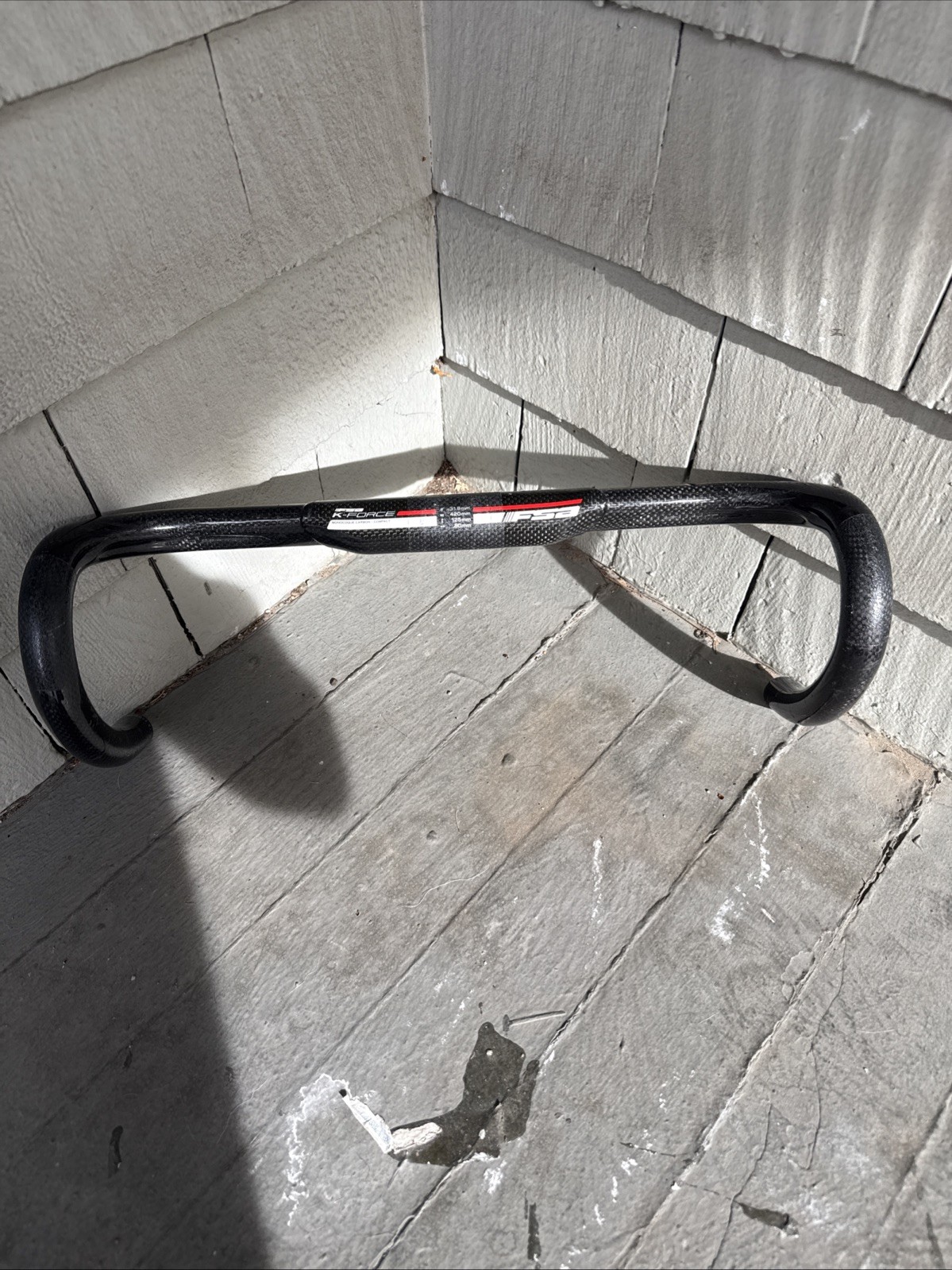 FSA K-Force Carbon Road Handlebar 420mm 31.8mm