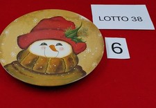 Piatto/Vassoio in ceramica tema natalizio