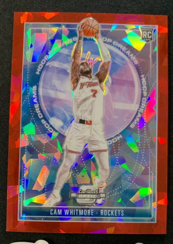 Cam Whitmore 2023-24 Contenders Optic Hoop Dreams Red Ice Prizm /175 RC #11