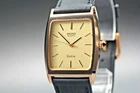 1981 Vintage SEIKO Dolce 6030-5320 Gold Quartz Men's Watch