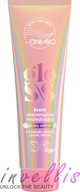 ONLYBIO GLOSS KREM EKSTREMALNIE WYGLADZAJACY DO WLOSOW 150ML