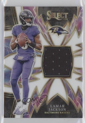 2023 Panini Select Sparks White Prizm 41/75 Lamar Jackson #SP-LJA 1cw4