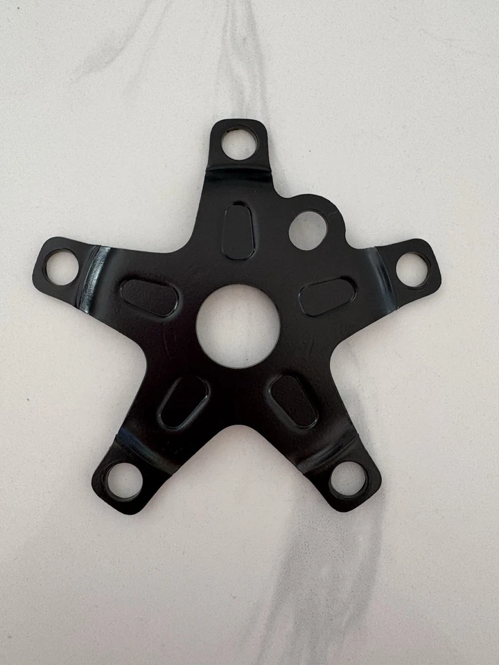 Old School 80's BMX USED SUGINO BLACK spider crank chain ring adapter 110 bcd - Image 2 of 3