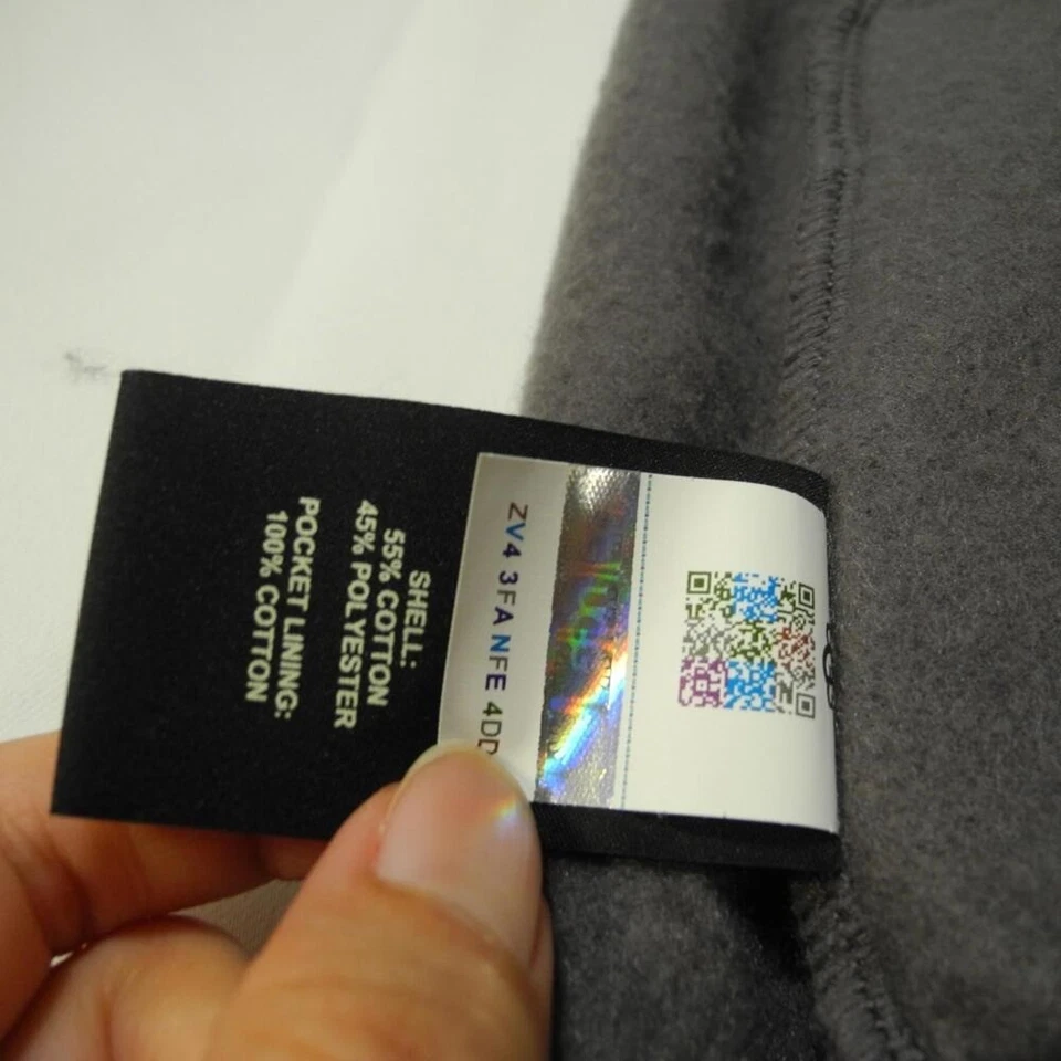 UGG Chrissy чеки флисовые шорты женщин XS бойфренд стиль черный серый - Изображение 4 из 4