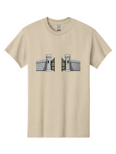 Castle-Gate-1 Mens Graphic Tee, 100% Cotton, Casual Summer Wear
