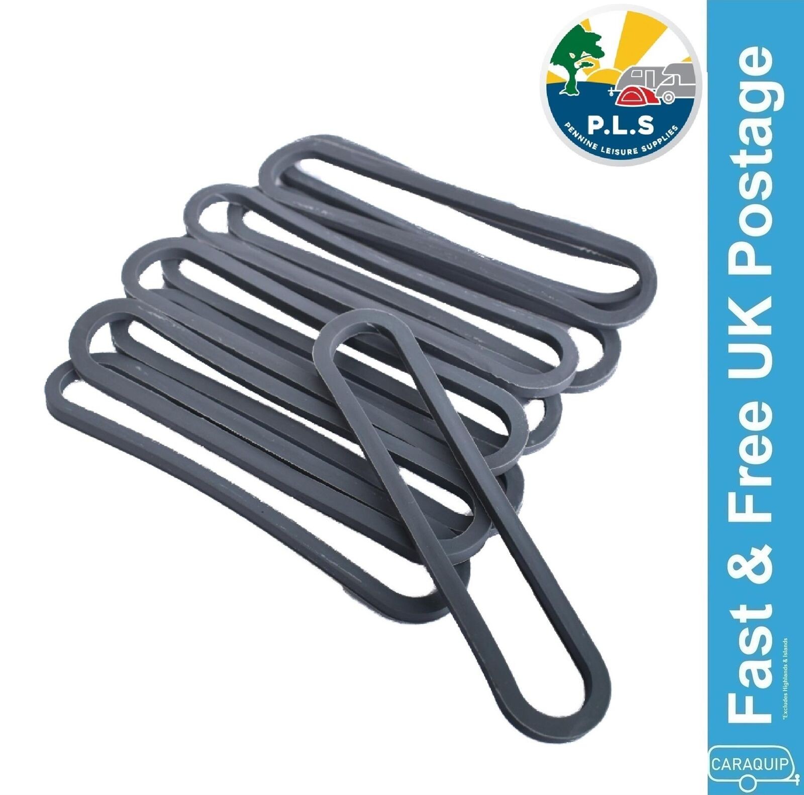 Awning / Tent Replacement Pegging Rubbers Pack 10 - 120mm - Image 4