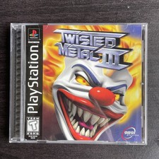 Twisted Metal III 3; CIB w/ Registration Card (Sony PlayStation 1, 1998) PS1