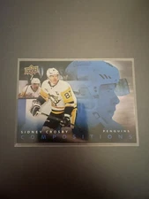 2025-26 Upper Deck Series 1 - Compositions Sidney Crosby #CMP-22 Penguins 