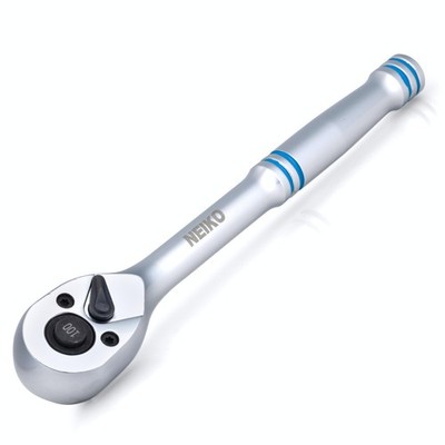 3/8 Inch Ratchet Wrench 100-Tooth Reversible 3.6 Degree Swing