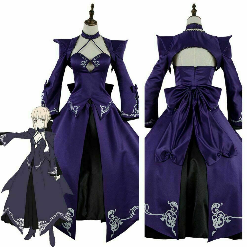 Fate/Stay Night Grand Order FGO Dark Saber Alter Black Dress