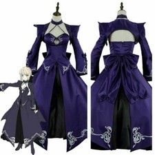 Fate/Stay Night Grand Order FGO Dark Alter Dress Cosplay Costume