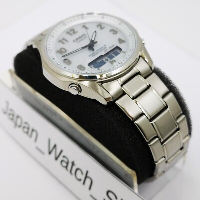 CASIO LINEAGE LCW-M100TSE-7AJF White Multiband 6 Solar Men's