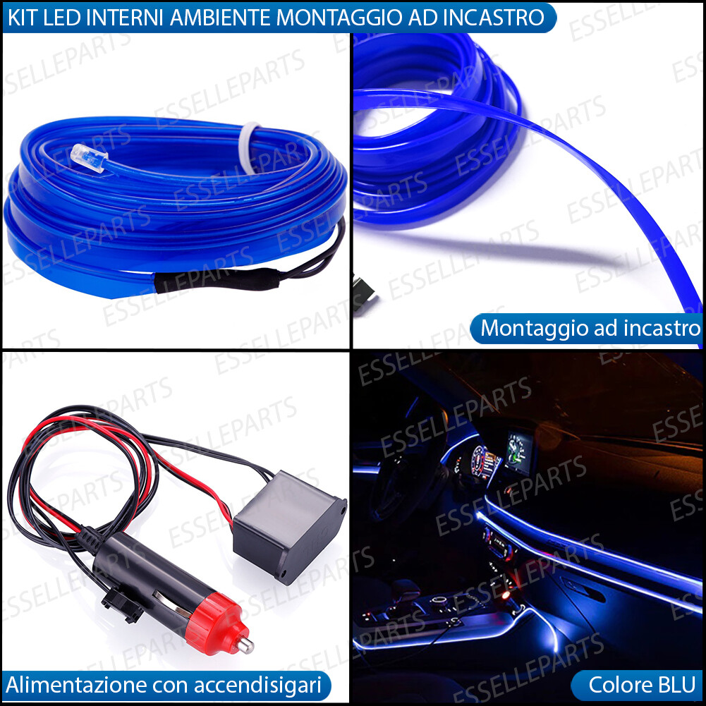Luci interne per auto, migliori aggiornamenti interni 32 kit di illuminazione ambientale a LED a colori per la sostituzione del controller MMI per A4 A5 B9 2017-2019