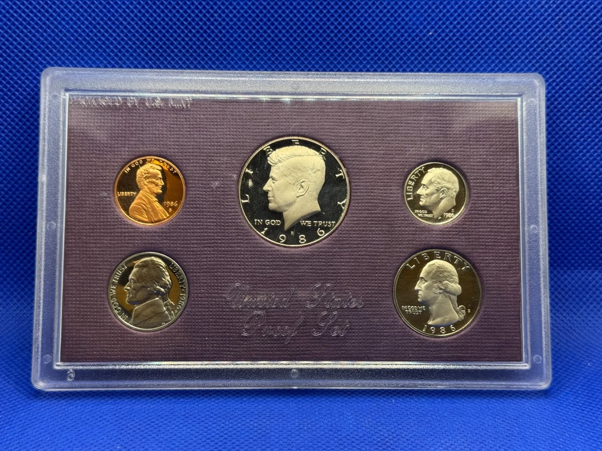 1986 US Coin Proof Sets for sale | eBay