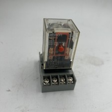 OMRON MK2P-S-250V-10A RELAY AND IDEC SR2P-06 SOCKET CONTACT (Lot of 5)