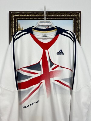 Vintage Adidas Team GB Olympic Great Britain Sweatshirt Track Top